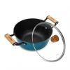 Кастрюля с антипригарным покрытием Fissman Seagreen 4016 (8 л)