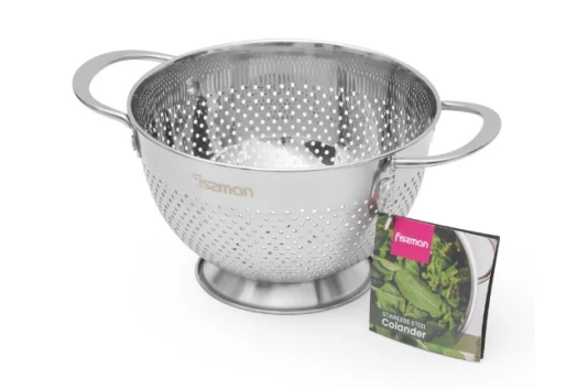 Дуршлаг с двумя ручками металлический Fissman 8546 (17 см)