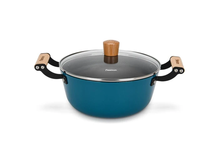 Кастрюля с антипригарным покрытием Fissman Seagreen 4014 (4 л)