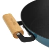 Сковорода-вок з кришкою Fissman Seagreen 4021 (28 см) 