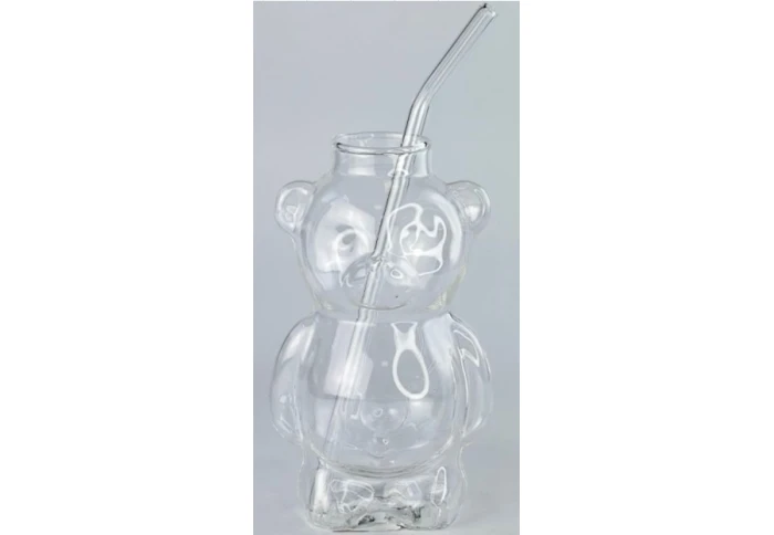 Склянка з трубочкою Olens Мед-вед 102-1268 (320 мл)