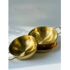 Кругла миска-салатник Olens Салат жовта 102-1365 (20 см)