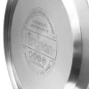 Чайник із нержавіючої сталі з ситечком і свистком Fissman Anika 5894 (1,2 л)