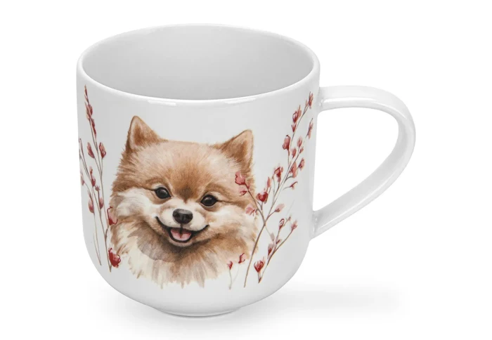 Порцеляновий кухоль Fissman DOGS 16068 (380 мл)