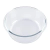 Круглий скляний контейнер із кришкою на засувках Krauff Artglas 29-298-064 (640 мл)