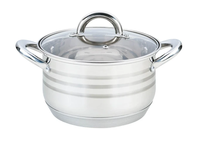 Каструля з нержавіючої сталі з кришкою Maestro Classic MR-3513-18 (2,9 л)