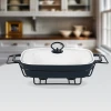 Мармит прямокутний чорного кольору Maestro MR-11460-73 ( 1,8 л)