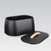 Хлібниця чорна Maestro MR-1675-BLACK