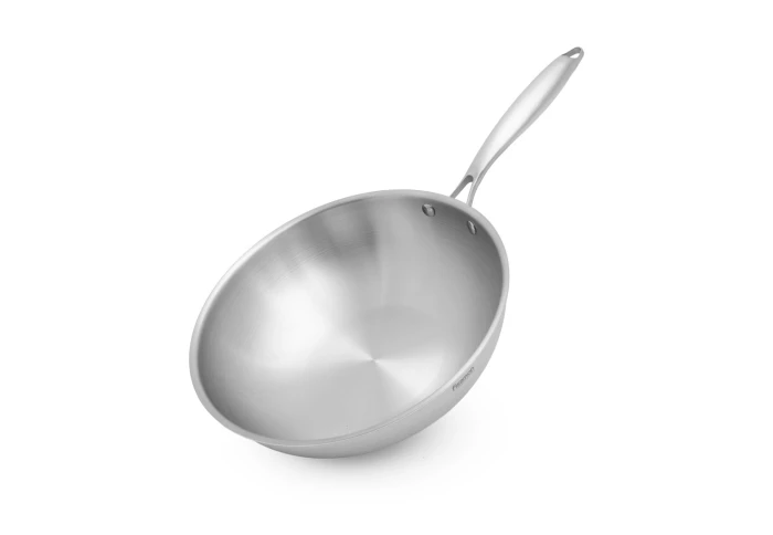 Сковорода вок из нержавеющей стали без крышки Fissman AETERNUM 15108 (28 см) Сковорода вок из нержавеющей стали без крышки Fissman AETERNUM 15108 (28 см)