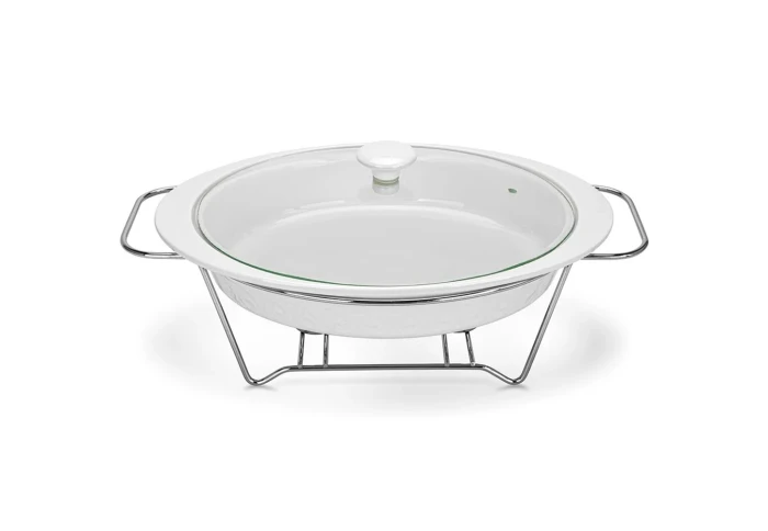 Мармит овальный фарфоровый Fissman Parmigiano 13710 (1,9 л) Мармит овальный фарфоровый Fissman Parmigiano 13710 (1,9 л)