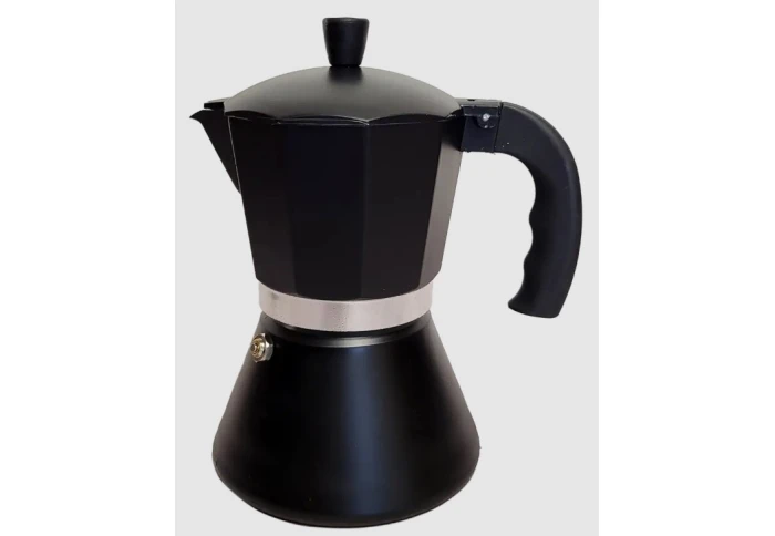 Гейзерная алюминиевая кофеварка для индукции на 3 чашки GUSTO Garda GU-1004-3 (150 мл)