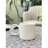 Кухоль керамічний Olens Біле коло 102-1371 (300 мл)