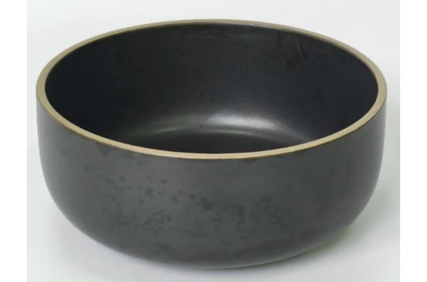 Тарілка глибока Olens Спейн черна 102-1587 (15 см)