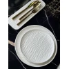 Тарілка Olens Білий обеліск 101-0491 (25 см)