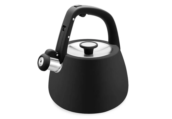 Чайник з нержавіючої сталі зі свистком Maestro MR-1318-BLACK (2,5 л)