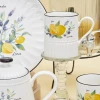 Набір із двох порцелянових чашок Fissman Provence 13617 (400 мл)