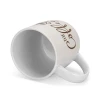 Набір із двох порцелянових чашок Fissman The coffee i do 3710 (310 мл)