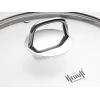 Сковорода з антипригарним покриттям з кришкою Krauff Smart Fry 88-222-113 (20 см)