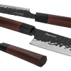 Набір ножів з магнітною планкою та точилом Fissman KENDO 2703 (6 предметів)