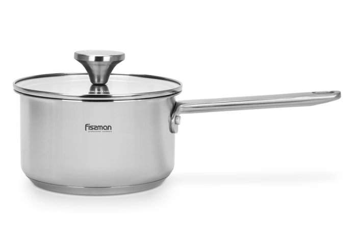 Ковш із нержавіючої сталі з кришкою Fissman MASTER CHEF 15094 (1,6 л)