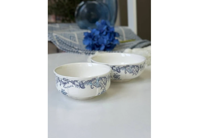 Салатник фарфоровый Olens Гревелінген синий 8030-506 (350 мл)