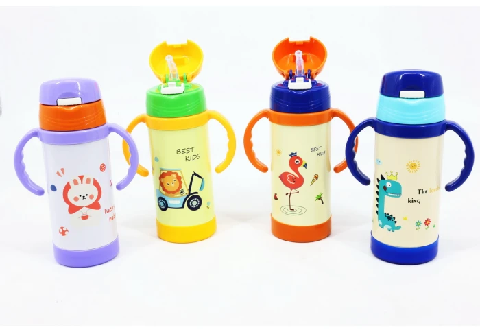 Термос детский с трубочкой А-плюс АП-1775 (320 мл) Термос детский с трубочкой А-плюс АП-1775 (320 мл)