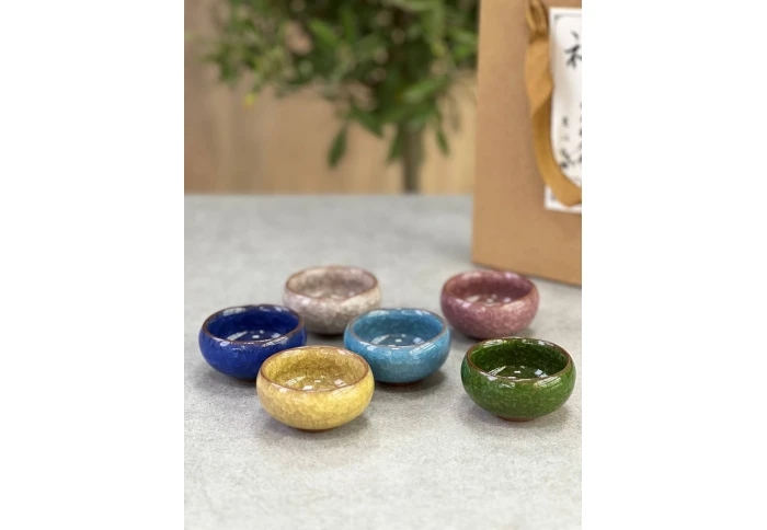 Набор из 6 керамический пиал Olens Року-50 TC004 (50 мл)