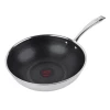 Сковорода WOK з антипригарним 3D-покриттям і термоіндикатором Krauff Nano Pro 25-305-213 (28 см)