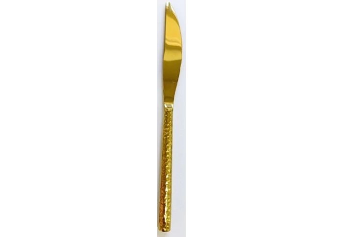 Столовый нож из нержавеющей стали Olens Денмарк золото 102-1166 (1шт) Столовый нож из нержавеющей стали Olens Денмарк золото 102-1166 (1шт)