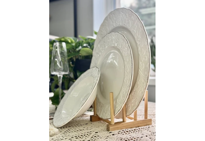 Тарелка глубокая Olens Фростінг 102-1203 (21,5 см) Тарелка глубокая Olens Фростінг 102-1203 (21,5 см)