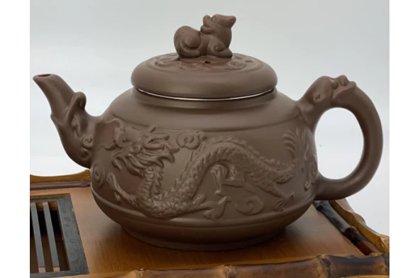 Заварник из исинской глины Olens ШЕНЬ-ЛУН - МАГІЧНИЙ ДРАКОН T2568 (550 мл)