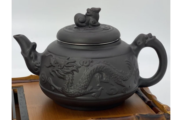 Заварник із ісинської глини OlensШЕНЬ-ЛУН - МАГІЧНИЙ ДРАКОН T2568-1 (550 мл) Заварник із ісинської глини OlensШЕНЬ-ЛУН - МАГІЧНИЙ ДРАКОН T2568-1 (550 мл)