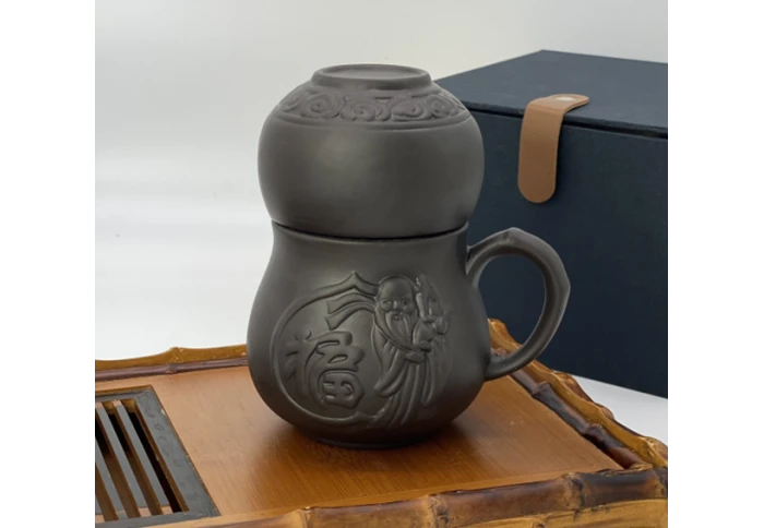 Чайник заварочный 2в1 из исинской глины Olens Мудрість TC080 (250 мл)