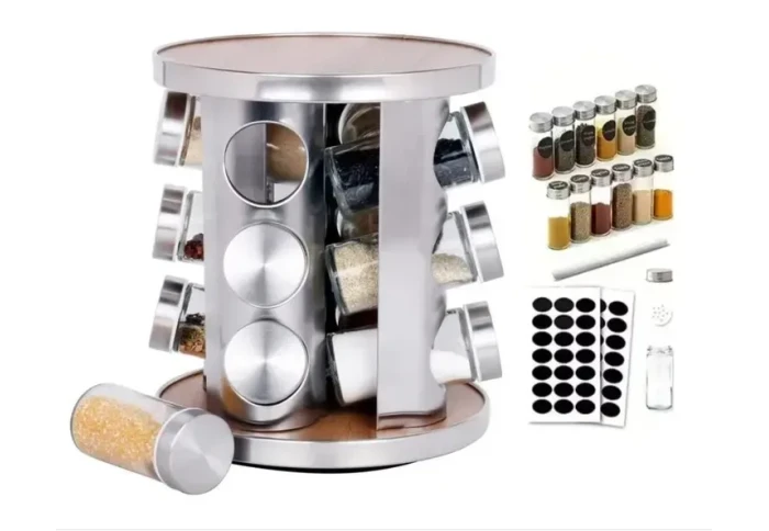 Набір для спецій на підставці, що обертається Edenberg EB-18001 (13 предметів) Набір для спецій на підставці, що обертається Edenberg EB-18001 (13 предметів)