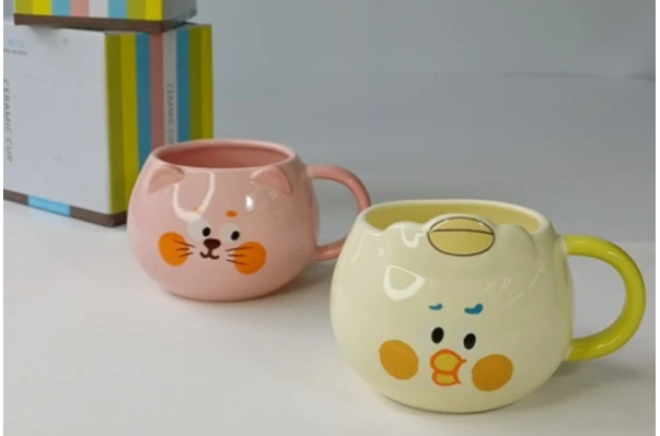 Кружка керамічна Olens Kid-animal 8030-309 (400 мл)