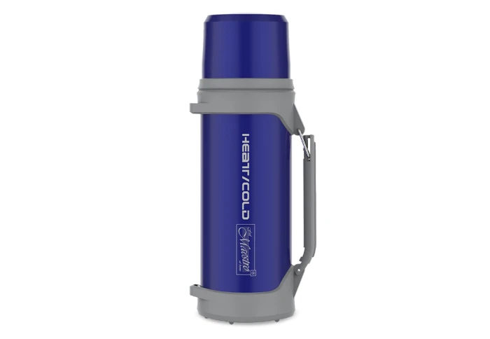 Термос для туриста синій Maestro MR-1631-100N-BLUE (1000 мл)