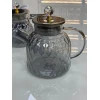 Чайник заварювальний скляний Olens Срібний ромбус 102-1182 (1500 мл)