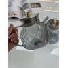 Чайник заварювальний скляний Olens Срібний ромбус 102-1182 (1500 мл)