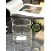 Кружка скляна Ріно зелена Olens 102-817/1 (250 мл)