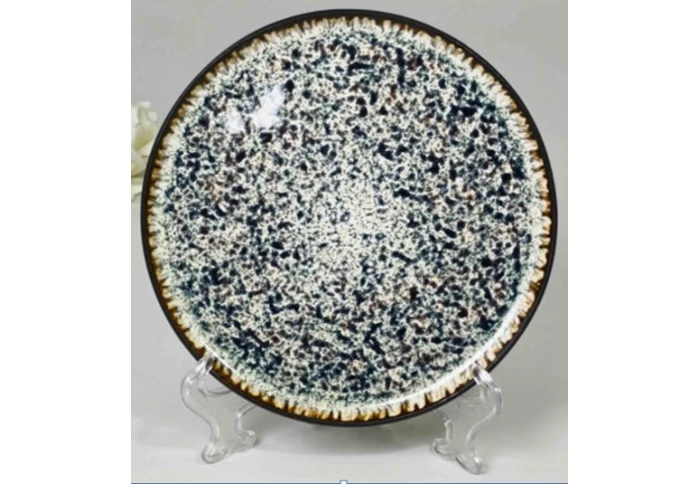 Тарілка керамічна велика Olens Паноптікон 101-0475 (21 см) Тарілка керамічна велика Olens Паноптікон 101-0475 (21 см)