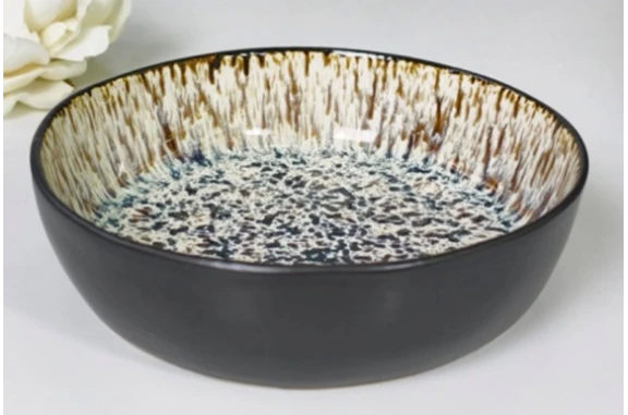 Салатник керамічний Olens Паноптікон 101-0476 (900 мл) Салатник керамічний Olens Паноптікон 101-0476 (900 мл)