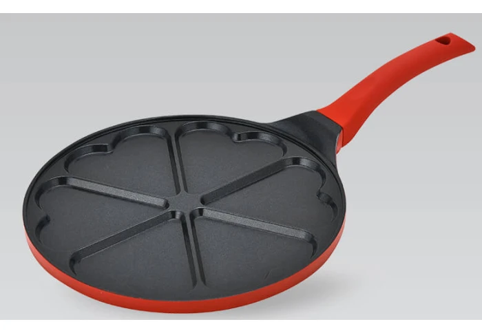 Сковорода для оладий в форме сердец Maestro MR-1222-A “Heart” (26 см)