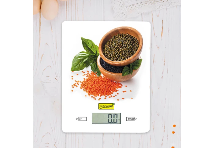 Ваги кухонні електронні з плоскою платформою Maestro MR-1803 Ваги кухонні електронні з плоскою платформою Maestro MR-1803