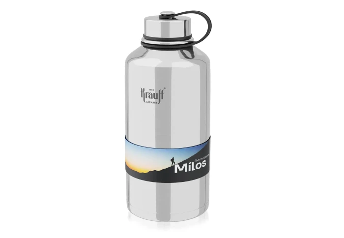Термос туристический из нержавеющей стали Milos Krauff 26-178-083 (1000 мл) Термос туристический из нержавеющей стали Milos Krauff 26-178-083 (1000 мл)