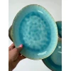 Тарілка Блакитна лагуна Olens 101-0343 (27 см)