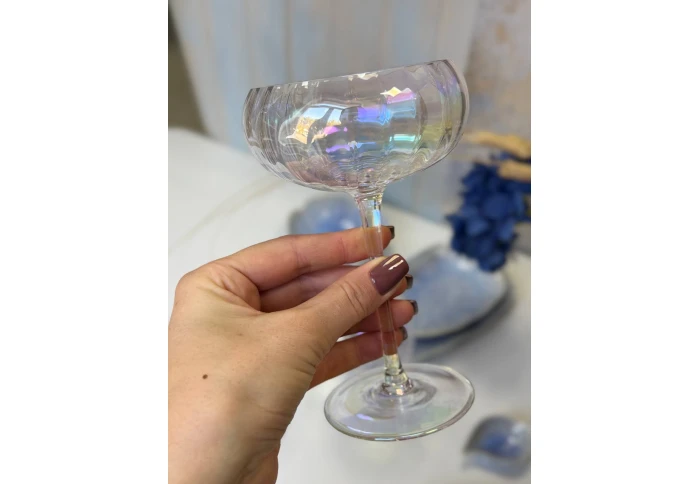 Набор бокалов для мартини Olens Веселковіі грані 102-911 (240 мл)