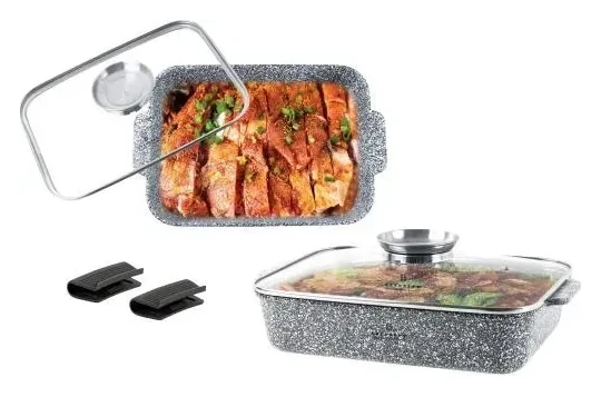 Жаровня-гусятница с антипригарным покрытием Edenberg EB-12125 (4 л)