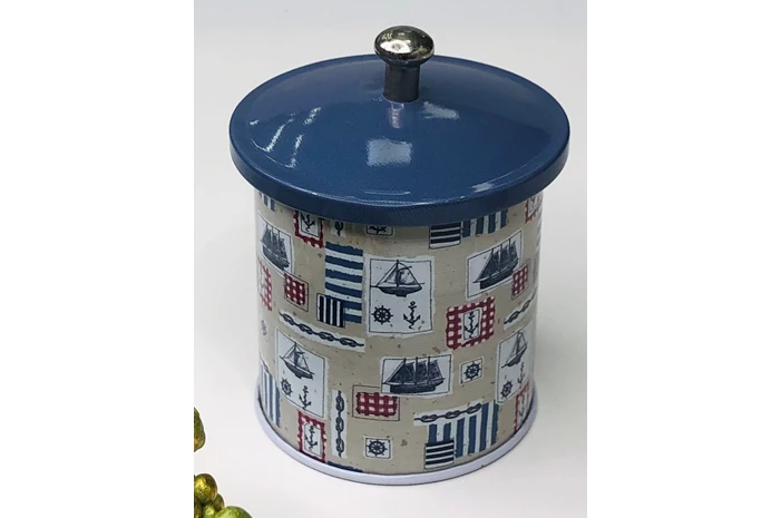 Банка для чаю та кави Кораблики 7285-AD-15 (50 г)