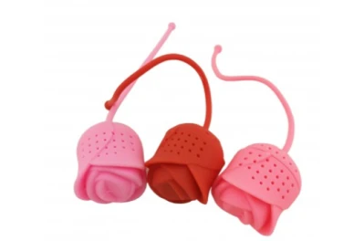 Ситечко для заваривания чая силиконовое Роза 116