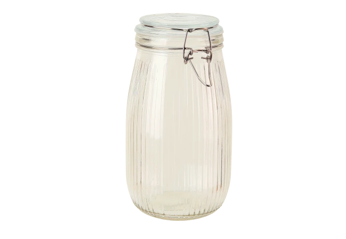 Банка стеклянная с герметичной крышкой ECOMO Lock 24020062 (1500 мл)